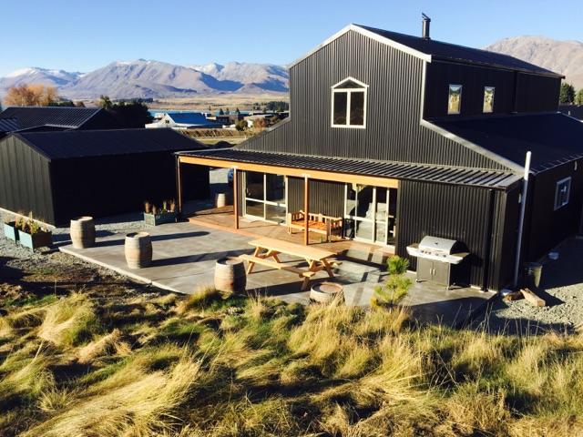 Tractor Shed Villa Лейк Текапо Екстериор снимка